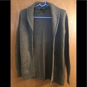 HUGE SALE!! EUC Ralph Lauren button down sweater